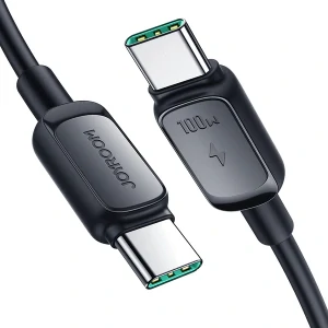 Joyroom A14 USB-C / USB-C Kábel 100W 1.2 m - čierny